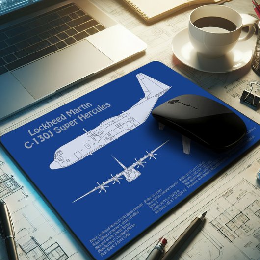 C-130 Hercules - Flugzeugkonzepte ABD Mousepad