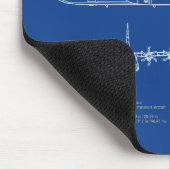 C-130 Hercules - Flugzeugkonzepte AD Mousepad (Ecke)