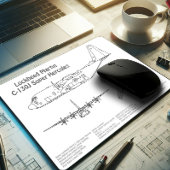 C-130 Hercules - Flugzeugkonzepte AD Mousepad