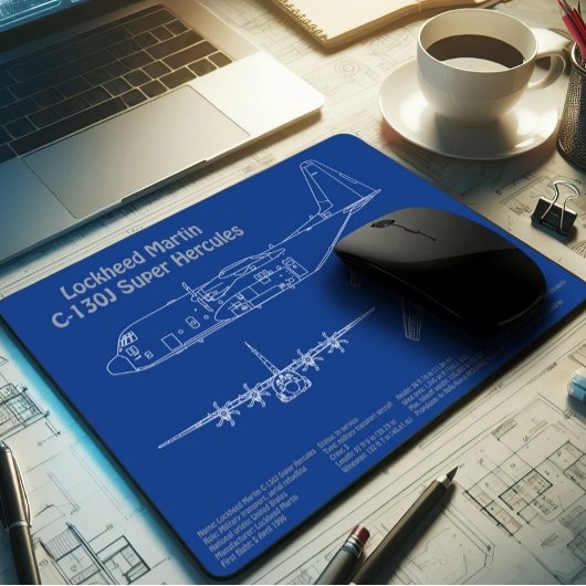 C-130 Hercules - Flugzeugkonzepte AD Mousepad