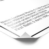 C-130 Hercules - Flugzeugkonzepte BD Fotodruck (Ecke)