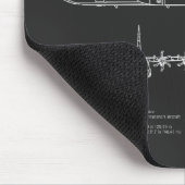 C-130 Hercules - Flugzeugkonzepte PD Mousepad (Ecke)