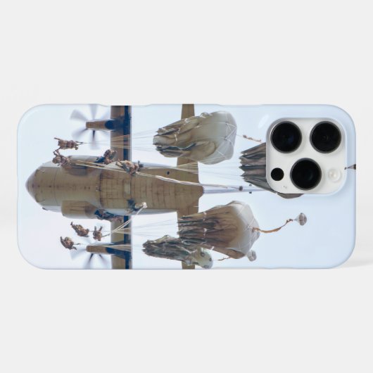 C-130 HERCULES iPhone HÜLLE (Rückseite (Horizontal))