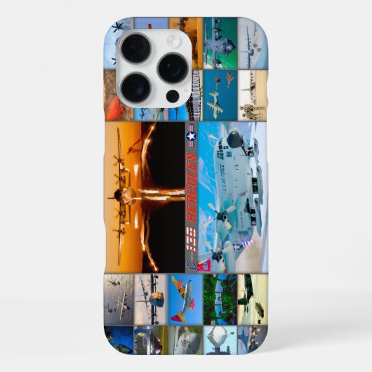 C-130 HERCULES iPhone HÜLLE (Rückseite)