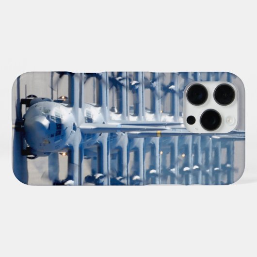 C-130 HERCULES iPhone HÜLLE (Rückseite (Horizontal))