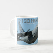 C-130 Hercules-Tasse Kaffeetasse (Vorderseite Links)