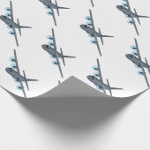 C-130 Herkules Geschenkpapier (Ecke)