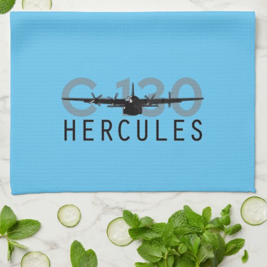 C-130 Herkules Handtuch (Gefaltet)