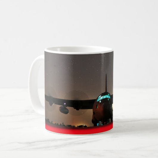 C-130 Herkules Kaffeetasse (Vorderseite Links)