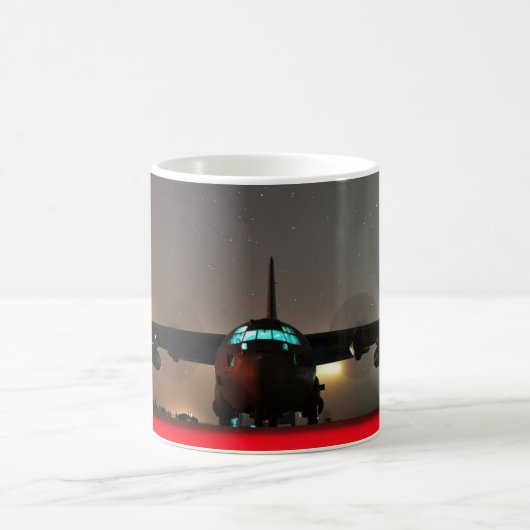 C-130 Herkules Kaffeetasse (Mittel)