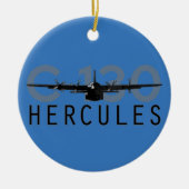 C-130 Herkules Keramik Ornament (Vorne)