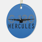 C-130 Herkules Keramik Ornament (Links)