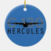 C-130 Herkules Keramik Ornament (Hinten)