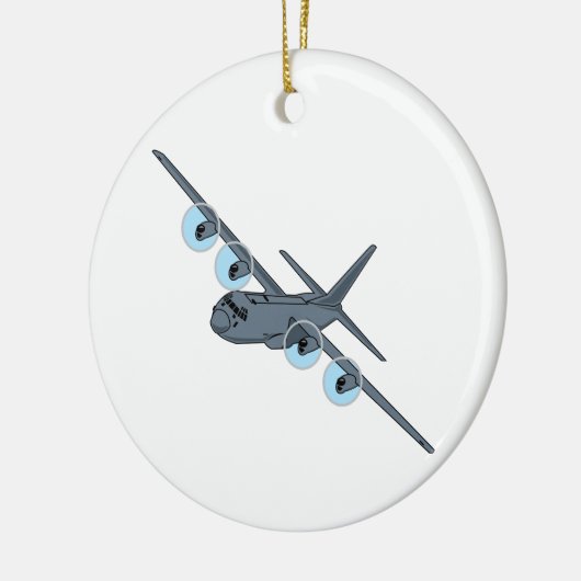 C-130 Herkules Keramik Ornament (Links)