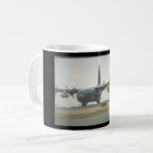 C-130 Herkules LAPES cargo_Military Flugzeuge Kaffeetasse (Vorderseite Links)