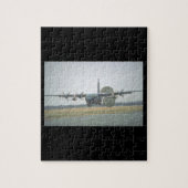 C-130 Herkules LAPES cargo_Military Flugzeuge Puzzle (Vertikal)