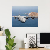 C-130 Herkules Poster (Heimbüro)