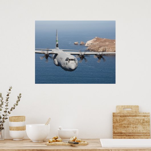 C-130 Herkules Poster (Küche)