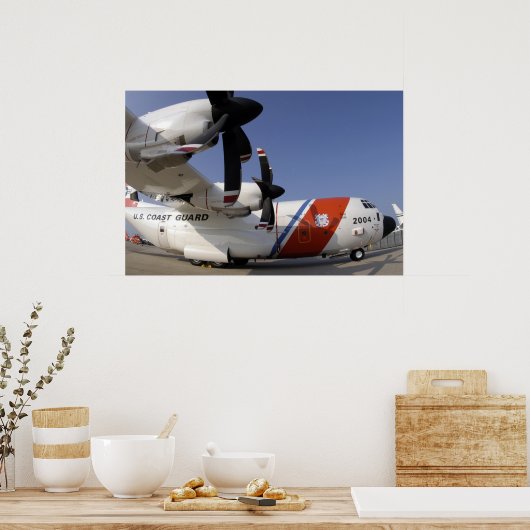 C-130 Herkules Poster (Küche)
