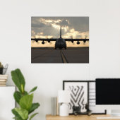 C-130 Herkules Poster (Heimbüro)