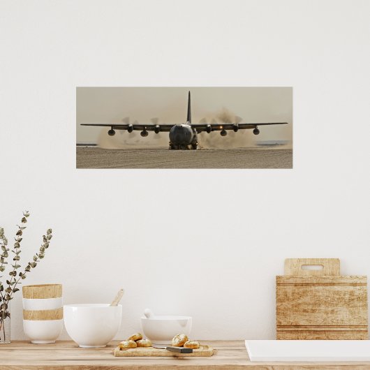 C-130 Herkules Poster (Küche)