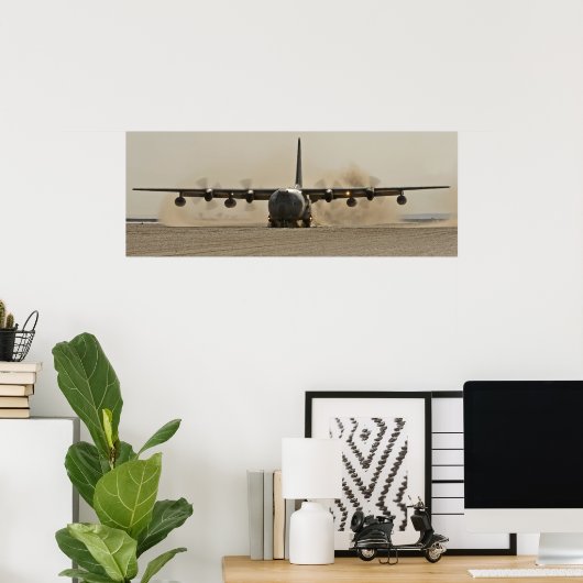 C-130 Herkules Poster (Heimbüro)