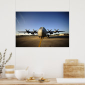 C-130 Herkules Poster (Küche)