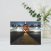 C-130 Herkules Postkarte (Stehend Vorderseite)