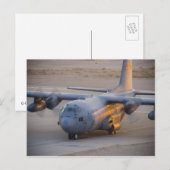C-130 Herkules Postkarte (Vorne/Hinten)