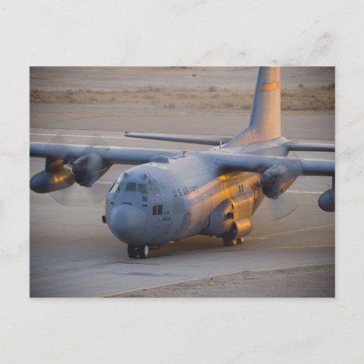 C-130 Herkules Postkarte (Vorderseite)