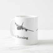 C-130 Herkules Tasse guten Morgens (Vorderseite Links)