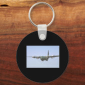 C-130 Herkules Transport_Militärische Luftfahrzeug Schlüsselanhänger (Vorderseite)