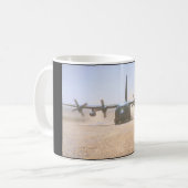 C-130 Herkules Transport_Military Flugzeuge Kaffeetasse (Vorderseite Links)