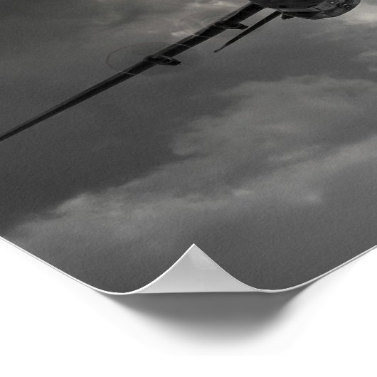 C-130 Verkehr Poster (Ecke)
