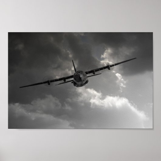 C-130 Verkehr Poster (Vorne)