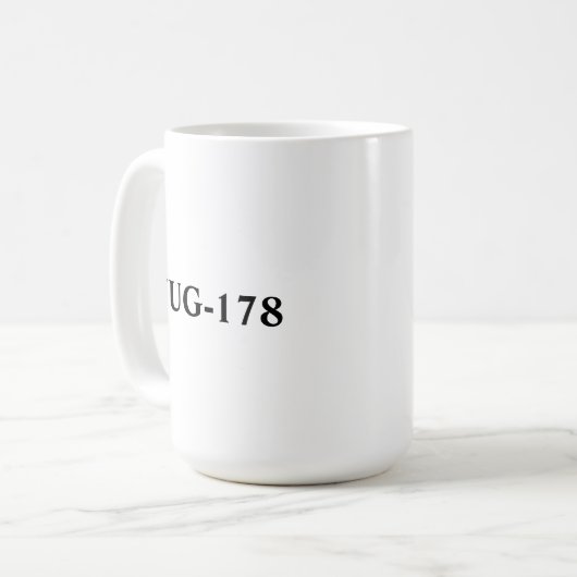 C-130 WUG-Tasse Kaffeetasse (Vorderseite Links)