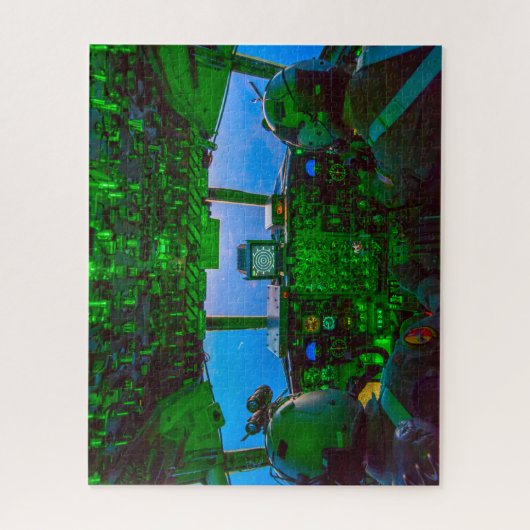 C-130H HERCULES COCKPIT (16x20 INCH) Puzzle (Vertikal)