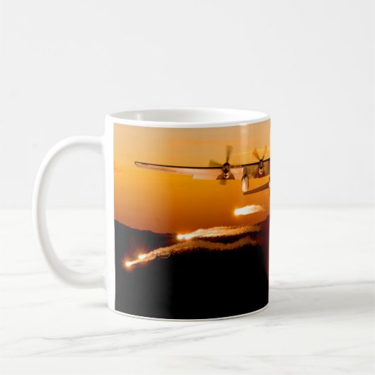 C-130H HERCULES Flares! Mug Kaffeetasse (Links)