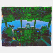 C-130H HERCULES FLEECEDECKE (Vorderseite (Horizontal))