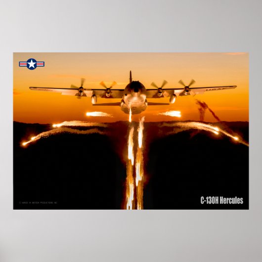 C-130H HERCULES POSTER (Vorne)