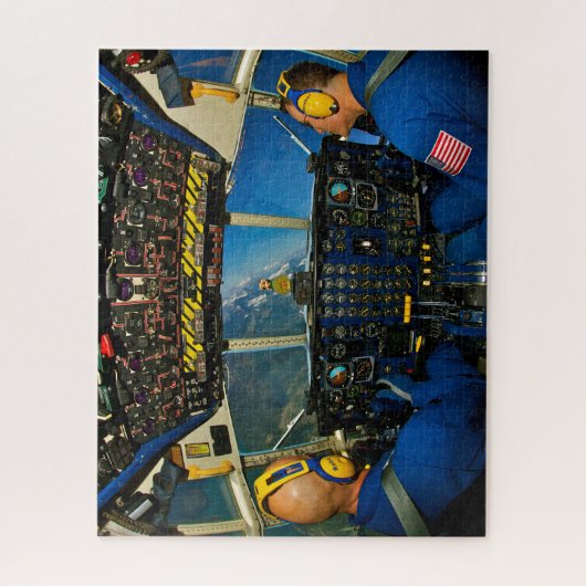 C-130T HERCULES COCKPIT (16x20 INCH) Puzzle (Vertikal)