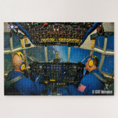 C-130T HERCULES COCKPIT (20x30 INCH) Puzzle (Horizontal)