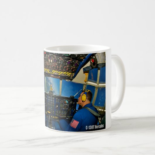 C-130T HERCULES COCKPIT KAFFEETASSE (VorderseiteRechts)
