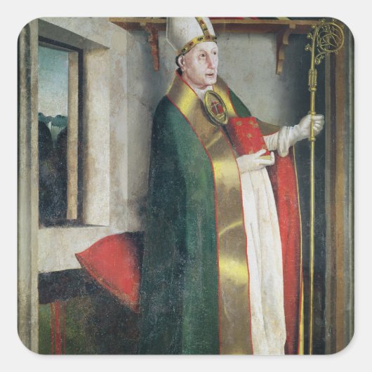 c.1435 quadratischer aufkleber (Vorderseite)
