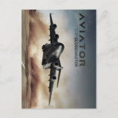 C-17 Globemaster Cargo-Flugzeug Postkarte (Vorderseite)