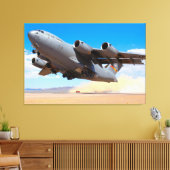 C-17 GLOBEMASTER III 32x48 Leinwanddruck (Insitu (Wohnzimmer))