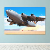 C-17 GLOBEMASTER III 32x48 Leinwanddruck (Insitu (Holzboden))