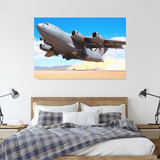 C-17 GLOBEMASTER III 40x60 Leinwanddruck (Insitu (Schlafzimmer))