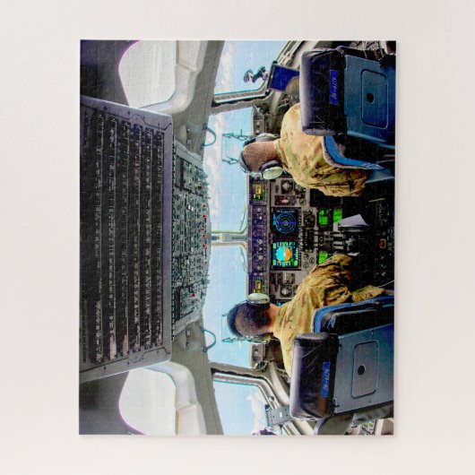 C-17 GLOBEMASTER III COCKPIT (16x20 INCH) Puzzle (Vertikal)