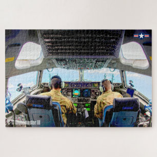 C-17 GLOBEMASTER III COCKPIT (20 x 30 INCH) Puzzle